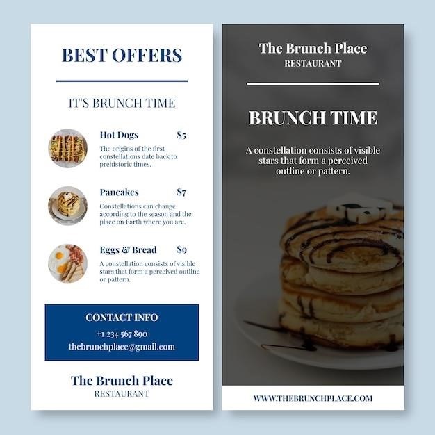 hampton inn breakfast menu pdf